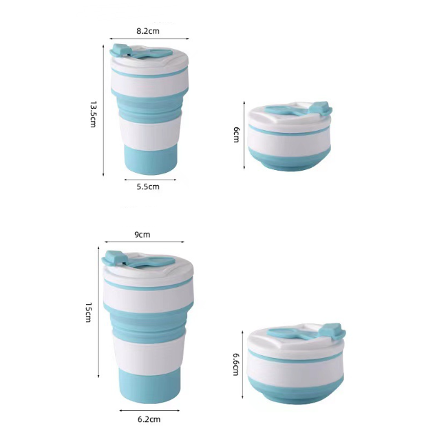 Silicone Folding Coffee Mug – Collapsible & Travel-Ready