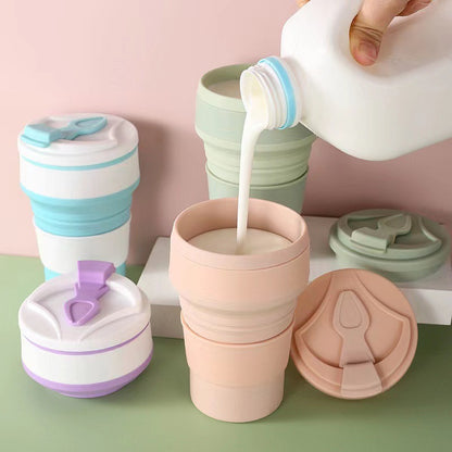 Silicone Folding Coffee Mug – Collapsible & Travel-Ready