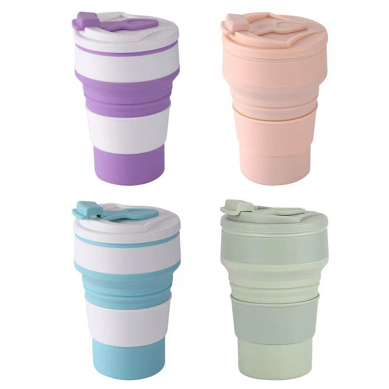 Silicone Folding Coffee Mug – Collapsible & Travel-Ready