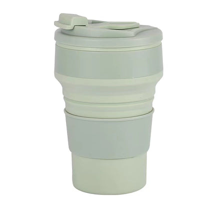 Silicone Folding Coffee Mug – Collapsible & Travel-Ready