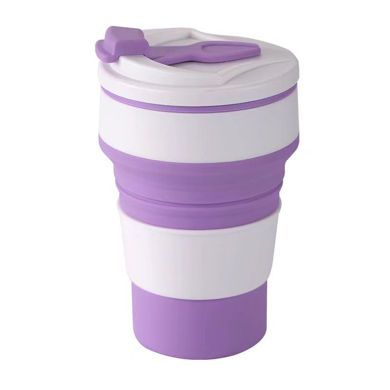 Silicone Folding Coffee Mug – Collapsible & Travel-Ready